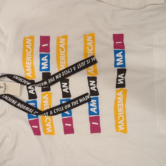 Nee With Tags Dubgee By Whoopi Hooded Oversized Sweater Size XL - Picture 2 of 5